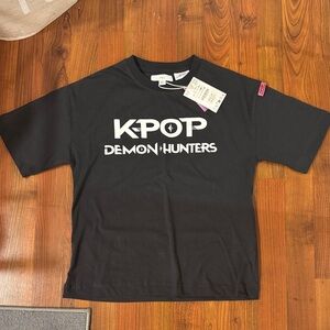 Zara Black K-Pop Demon Hunters T-Shirt